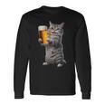猫ビール 長袖Tシャツ ギフトのアイデア