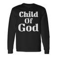 神の子 レトロ イエス 宗教 キリスト教 聖書 言葉 長袖Tシャツ ギフトのアイデア