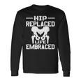 股関節置換術を受け入れた人生 股関節置換手術 長袖Tシャツ ギフトのアイデア