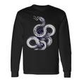 蛇蛇スリザリングブラックワーク 長袖Tシャツ ギフトのアイデア