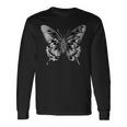 蝶 蝶の翅 蝶 昆虫 蝶 長袖Tシャツ ギフトのアイデア
