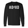 言葉遊び-ジョーク-おかしい-ダジャレ-Adhd-アテンションスパン-ユーモア 長袖Tシャツ ギフトのアイデア