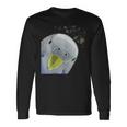 面白い好奇心インコのセキセイインコ 長袖Tシャツ ギフトのアイデア