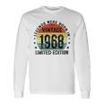 56歳ギフトtシャツ Best Of 1968 Legends Were Born In 1968 長袖Tシャツ ギフトのアイデア