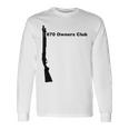 870 Owners Club シャツ Remington ショットガン 12ゲージ モスバーグ 長袖Tシャツ ギフトのアイデア