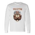 Alpha Wolf I 'Ll Protect You Kitten No Matter What Dominance 長袖tシャツ 長袖Tシャツ ギフトのアイデア