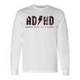 Ashdがadhdハイウェイをヘイルック・ア・リスに贈るおもしろいadhd 長袖Tシャツ ギフトのアイデア