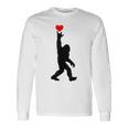 Asl Bigfoot I Love Youign Language Bigfoot I Love You Asl 長袖Tシャツ ギフトのアイデア