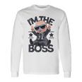 Baby Boss I'm The Boss レトロ Like A Boss キッズ 長袖Tシャツ ギフトのアイデア