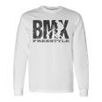 Bmxビンテージバイクファンの贈り物少年少女自転車bmx 長袖Tシャツ ギフトのアイデア
