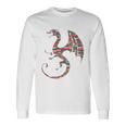 Book Lover Bookworm Reading Books Dragon 長袖tシャツ 長袖Tシャツ ギフトのアイデア