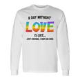 Celebrating Love Lgbtq ゲイプライドグッズ レズビアンレインボー 長袖Tシャツ ギフトのアイデア