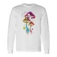 Colorful Minimalic Drippingkull 長袖tシャツ 長袖Tシャツ ギフトのアイデア