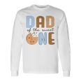 Dad Of Theweet One クッキーとミルク 1歳の誕生日パーティー 長袖Tシャツ ギフトのアイデア