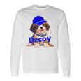 Decoy 愛犬 子犬 デコピン Decoy Kooikerhondje Puppy 長袖Tシャツ ギフトのアイデア
