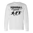 Dodgballquad Dodge Ball Game 長袖Tシャツ ギフトのアイデア