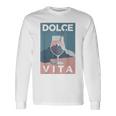 Dolceita Aesthetic Painting Italia Mountains Hikingpritz 長袖Tシャツ ギフトのアイデア