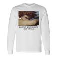 I Don't Know How But I Will – 堕天使 長袖Tシャツ ギフトのアイデア