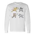 Fencer 猫 エペフェンシング付き 長袖Tシャツ ギフトのアイデア