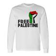 Free Palestine パレスチナの旗無料パレスチナ 長袖Tシャツ ギフトのアイデア
