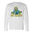 Got Brains Hungry Zombie ハロウィン 漫画 ゾンビ 長袖Tシャツ ギフトのアイデア