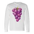 Grapes 葡萄 コスチューム シャツ 長袖Tシャツ ギフトのアイデア