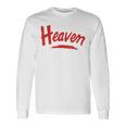 Heaven ビンテージスタイル 長袖Tシャツ ギフトのアイデア