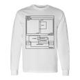 Html ボディ Css、Javscript おもしろボディパーツ プログラミング ウェブ 長袖tシャツ 長袖Tシャツ ギフトのアイデア