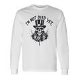 I'm Not Dead Yet Thekeleton Head 長袖Tシャツ ギフトのアイデア