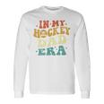 In My Hockey Dad Era ファニーホッケーお父さん ヴィンテージ 父の日 長袖tシャツ 長袖Tシャツ ギフトのアイデア