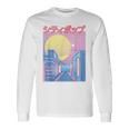 Japan City Pop カワイイ 80年代 日本アニメ 音楽 美学 長袖Tシャツ ギフトのアイデア