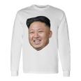 Kim Jong Un Big Face ロケットマン 北朝鮮パロディ 長袖Tシャツ ギフトのアイデア