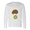 Kiwi Bird Evolution 面白いキウイフルーツパンギフトtシャツ 長袖Tシャツ ギフトのアイデア