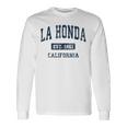 La Honda カリフォルニア Ca ビンテージ アスレチック スポーツデザイン 長袖Tシャツ ギフトのアイデア