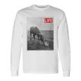Life Picture Collection 馬と猫（1） 長袖Tシャツ ギフトのアイデア
