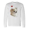 I Love Japan And Chihuahua 長髪 ちわわ ロングヘアママ 長袖tシャツ 長袖Tシャツ ギフトのアイデア