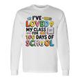 I Love Love My Class For 100 Days Ofchool 100Th 長袖Tシャツ ギフトのアイデア