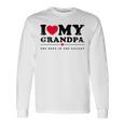 I Love My Grandpa I Heart My Grandpa 長袖Tシャツ ギフトのアイデア