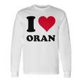 I Love Oran 長袖Tシャツ ギフトのアイデア