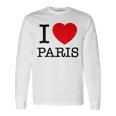 I Love Paris Graphic Novelty & Cool s 長袖Tシャツ ギフトのアイデア