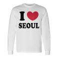I Loveeoul アイ・ラブ・ソウル 長袖Tシャツ ギフトのアイデア