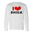I Lovehiga 愛 ハート 滋賀 滋賀県 日本 お土産 かわいい おしゃれ 長袖Tシャツ ギフトのアイデア