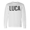 Luca 長袖Tシャツ ギフトのアイデア