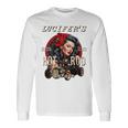 Lucifer's スーパーホットロッド ピンナップガール ロカビリー ガレージ レトロ 長袖Tシャツ ギフトのアイデア