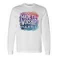 Made To Worship シャツ 礼拝シャツ メンズ & レディース God 長袖Tシャツ ギフトのアイデア