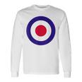 Mod Target レトロ Mods Arrow Targets ファッション 長袖Tシャツ ギフトのアイデア