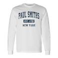 Paulmiths New York Ny ビンテージ アスレチック スポーツデザイン 長袖Tシャツ ギフトのアイデア