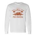 Pico Rivera Ca カリフォルニア レトロ ビンテージ サーフィン ビーチ 長袖Tシャツ ギフトのアイデア