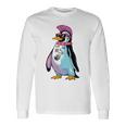 Punkuin 面白い パンクロック パンクロック ペンギン 長袖tシャツ 長袖Tシャツ ギフトのアイデア