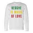 Reggae Is Music Of Love 長袖tシャツ 長袖Tシャツ ギフトのアイデア